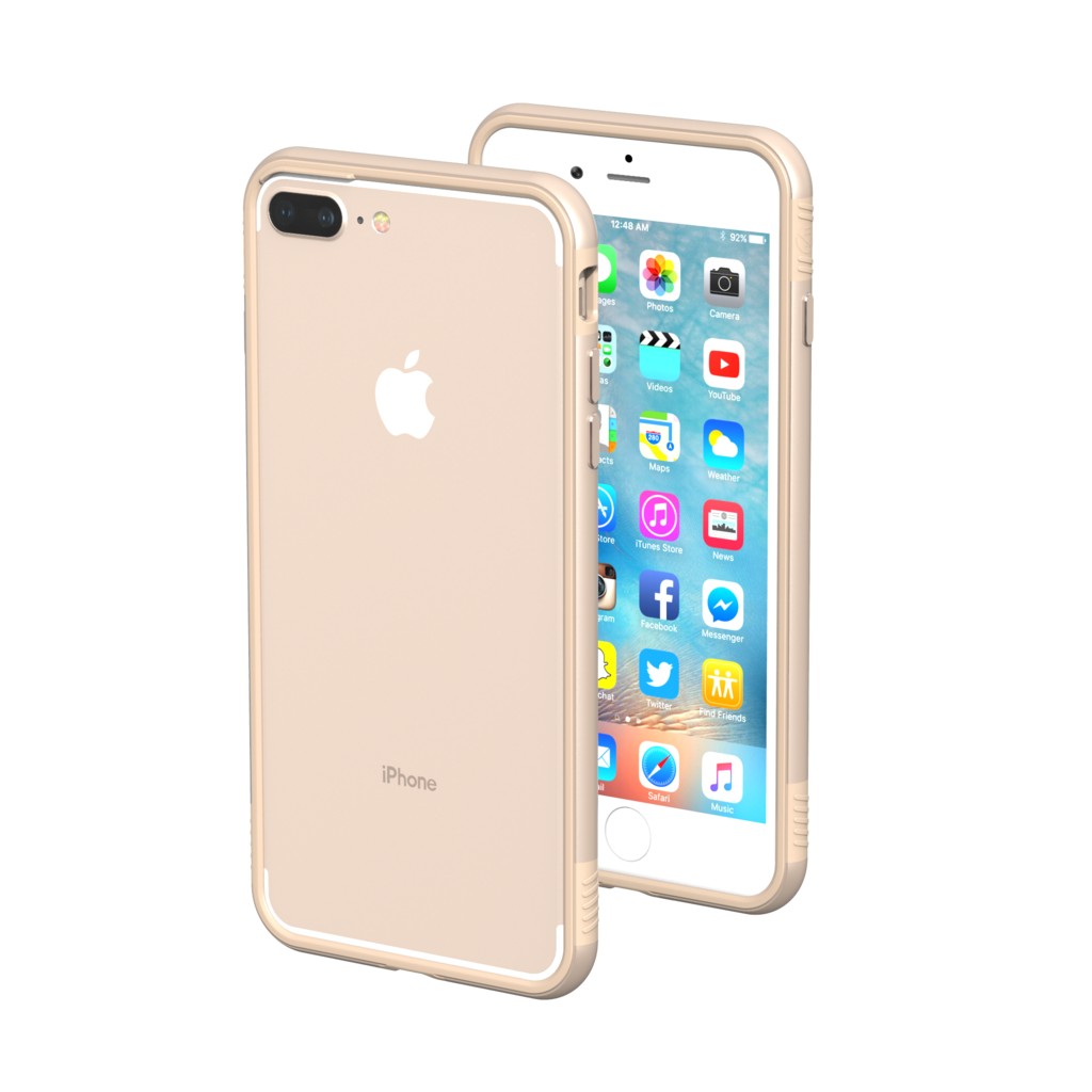 [現貨金色] K11 Bumper for iPhone 7 Plus 挑戰地表最強金屬框 只有金色