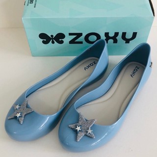 *ZaXY*小朋友巴西香香鞋(夢幻閃亮巨星 兒童果凍娃娃鞋) 淡藍