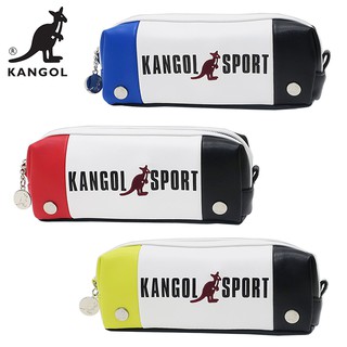 含稅 日本正版 KANGOL SPORT 皮革 筆袋 鉛筆盒 KANGOL 英國袋鼠