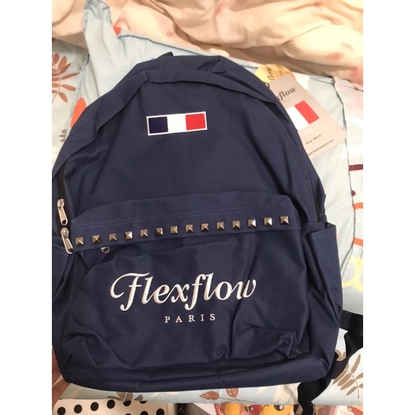[全新背包］Flexflow法國品牌後背包 減壓背帶 背包 容量大 媽媽包 書包