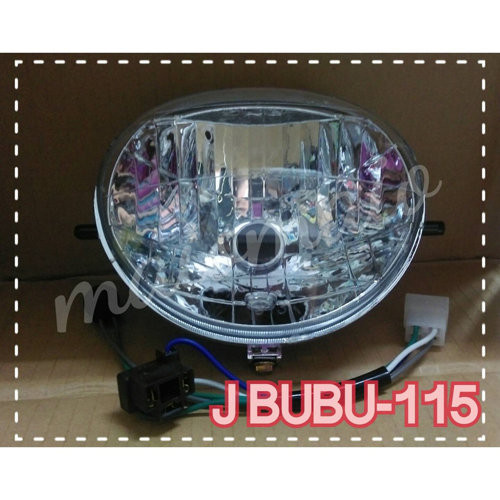 《Maio 機車材料精品》PGO 前燈殼組 大燈 J BUBU-115 透明  [J BUBU]