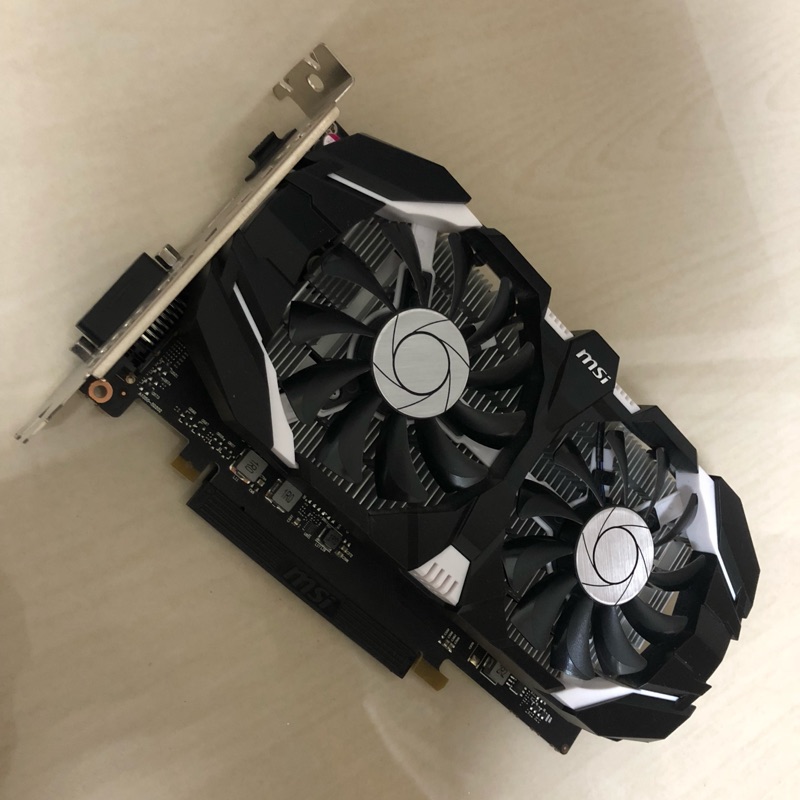 二手 微星MSI GTX1050 3GT OC 飆風 近全新