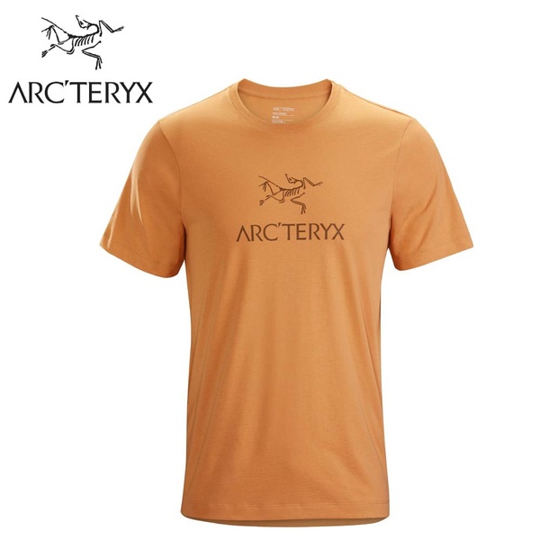 【ARC'TERYX 始祖鳥 男 Arc'Word 短袖休閒T恤《潛意識橘》】24013/排汗衣/短袖T恤