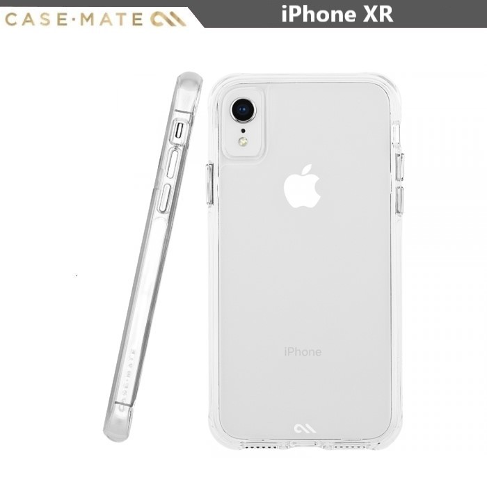 美國Case-Mate iPhone XR (6.1") Tough Clear 強悍防摔手機保護殼-透明 (加贈保貼)