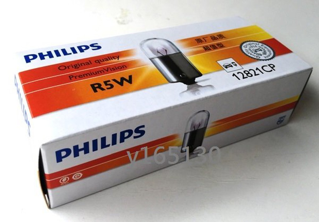 PHILIPS 飛利浦 總代理公司貨 Premium 12821 R5W 單芯燈泡 方向燈 牌照燈 行李箱燈