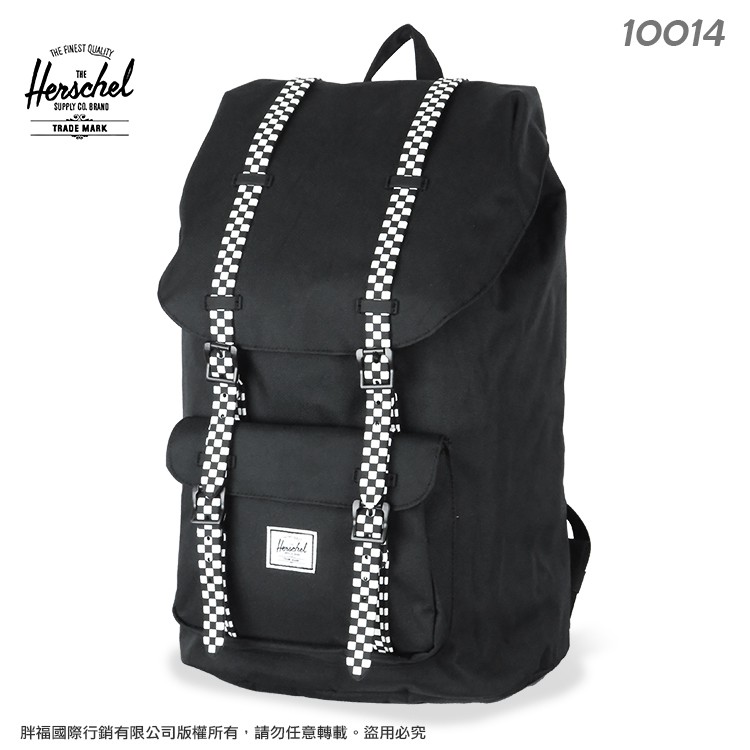 [熱賣7折] Herschel 素色 休閒 後背包 10014 學院風 帆布雙肩包 商務包 透氣寬版背帶 15吋筆電包
