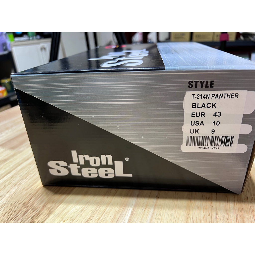 【IronSteel】T214N Panther 經典抗靜電安全鞋工作鞋 全新，尺寸EUR43,USA10,UK9