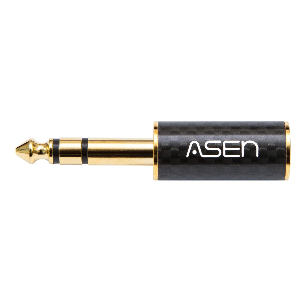 【公司貨】ASEN裝配式6.3mm 立體聲音源插頭 CB63