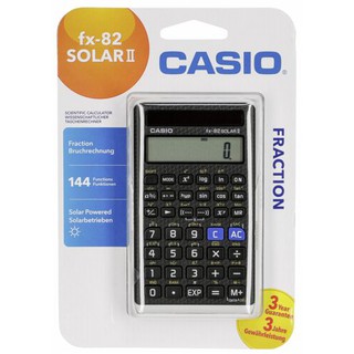 CASIO FX-82 SOLAR 國家考試工程計算機.公司貨(非平行輸入貨). FX-82 II