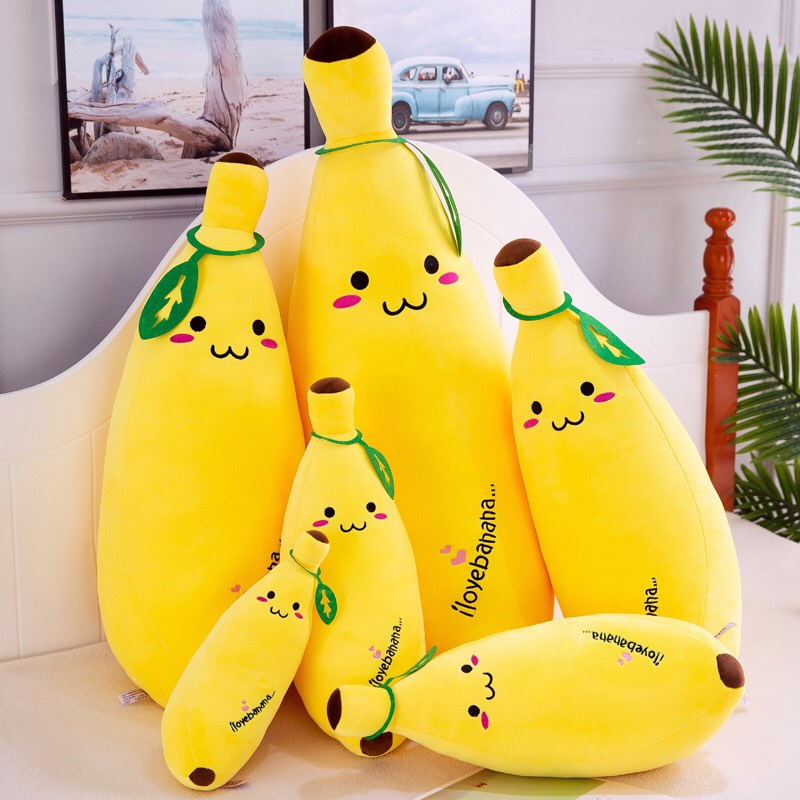 香蕉抱枕~香蕉造型枕~香蕉娃娃靠枕~高50~80公分~水果抱枕~香蕉枕~香蕉玩偶~生日情人禮物~全省配送