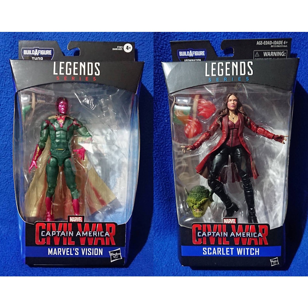 現貨 孩之寶 Marvel Legends 漫威 宇宙  汪達與幻視 緋紅女巫 復仇者聯盟 奇異博士2 美國隊長 內戰