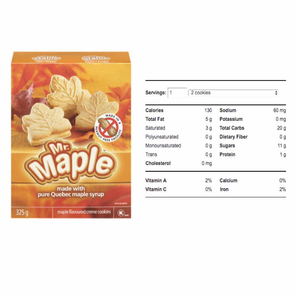 ✅可刷卡✅(預購) 加拿大 Mr. Maple 楓糖餅乾