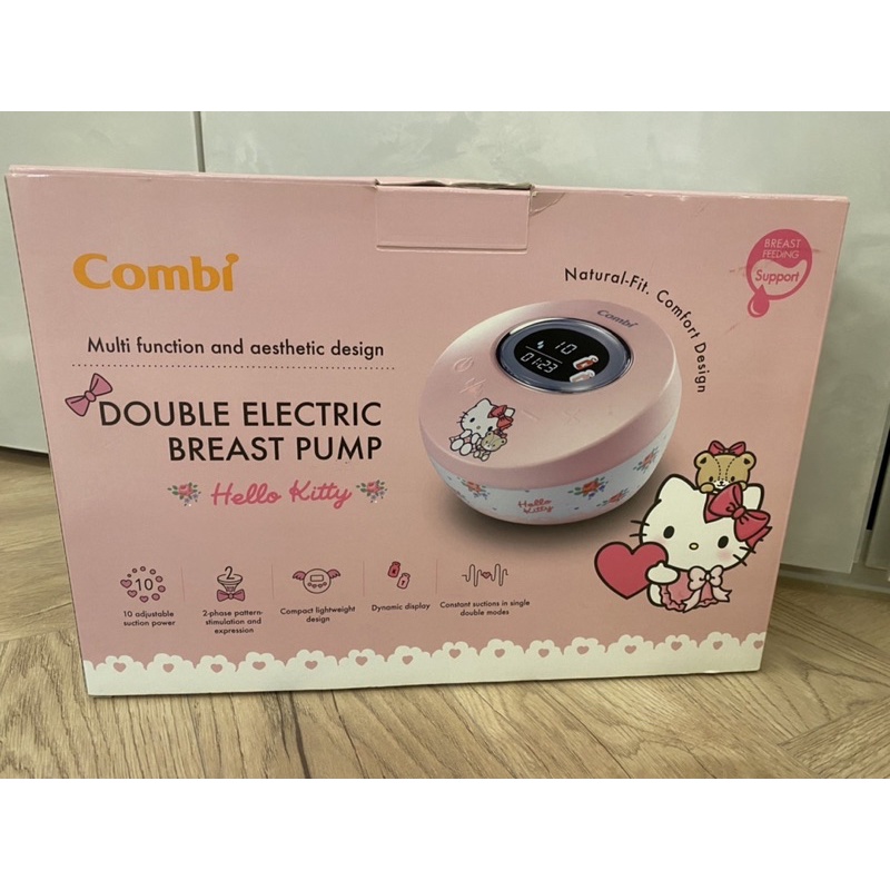 Combi 雙邊電動吸乳器 Hello Kitty版