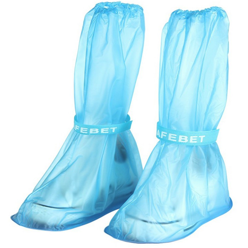 長型雨鞋套 男女通用 加厚耐磨 高彈PVC 防滑 防水 防雨鞋套 雨傘 雨鞋 雨靴 雨衣 雨具 可重複使用