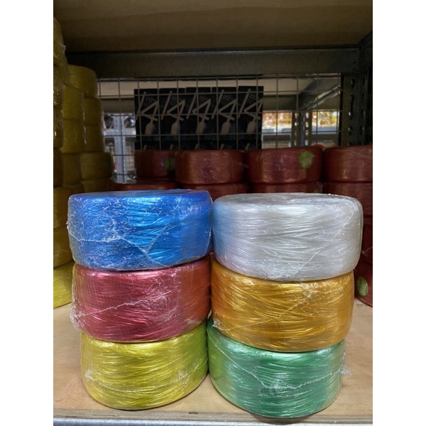 黃鼠狼生活用品3C文具 _ 塑膠繩 汽水繩 彩色繩 (7000D ) 綠、黃、白、紅、藍、桔