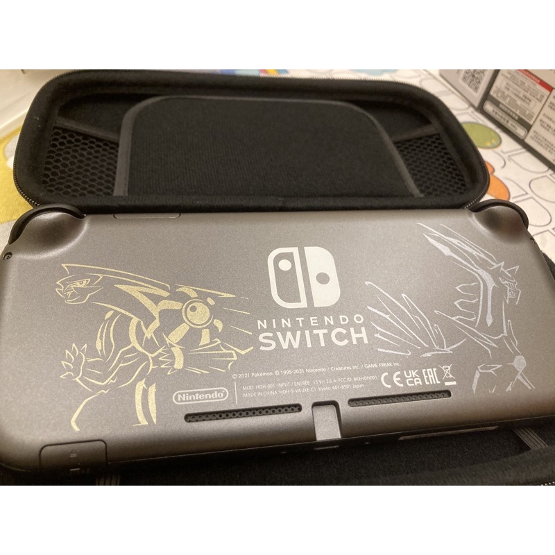 NINTENDO任天堂 NS SWITCH LITE 主機 台灣原廠 灰色（內附購買證明）