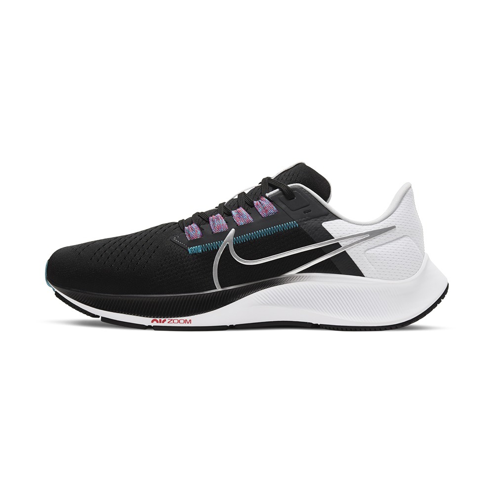 NIKE 慢跑鞋 運動鞋 AIR ZOOM PEGASUS 38 男 CW7356003 白黑 現貨 廠商直送