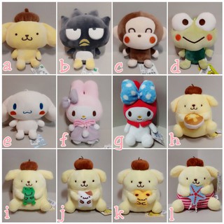 三麗鷗系列6吋娃娃 大耳狗/美樂蒂/雙子星kikilala/布丁狗/大眼蛙/HelloKitty/蛋黃哥 汽車留言板