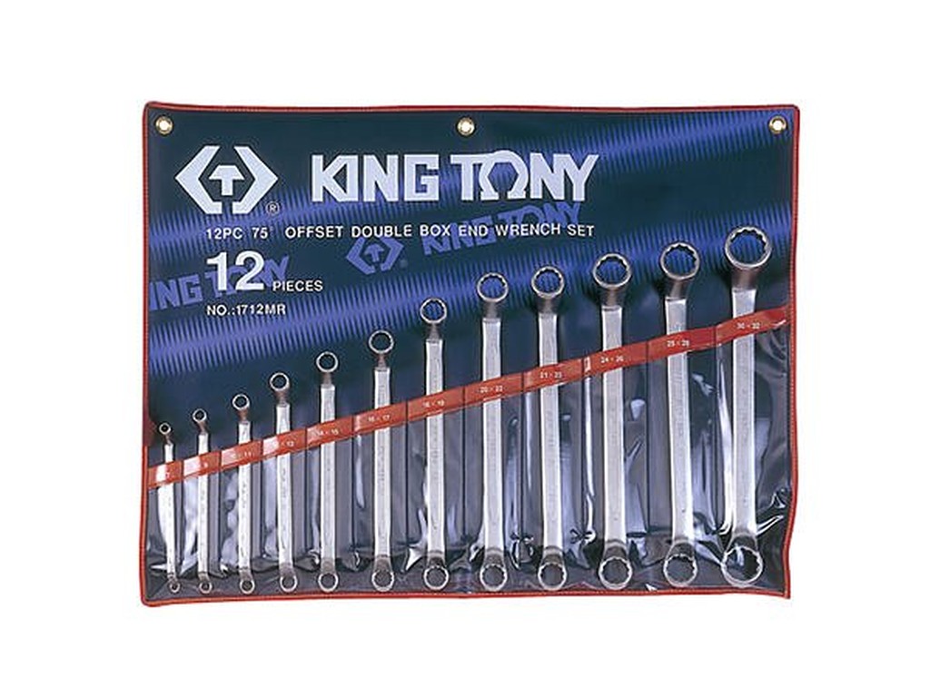 老池專業工具 附發票 KING TONY 12件式 75度梅花板手組 雙梅花板手組 梅開板手 梅花扳手 1712MR