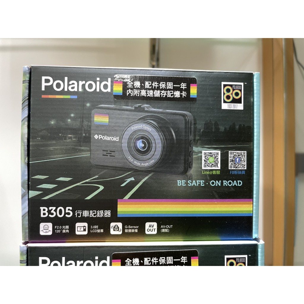 寶麗萊polaroid B305 行車紀錄器3吋lcd顯示器送16g記憶卡 蝦皮購物