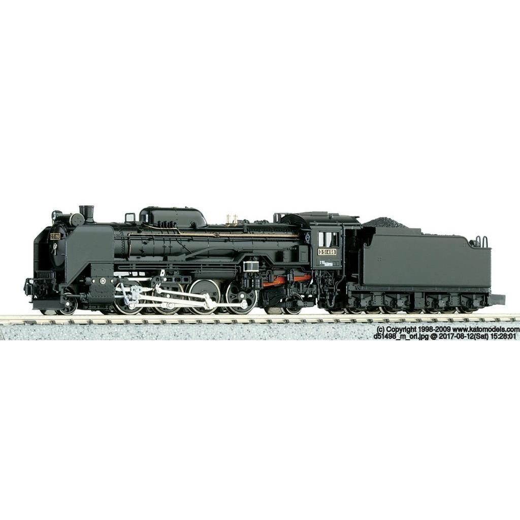 全新現貨KATO N規D51 498 2016-7 蒸気機関車| 蝦皮購物