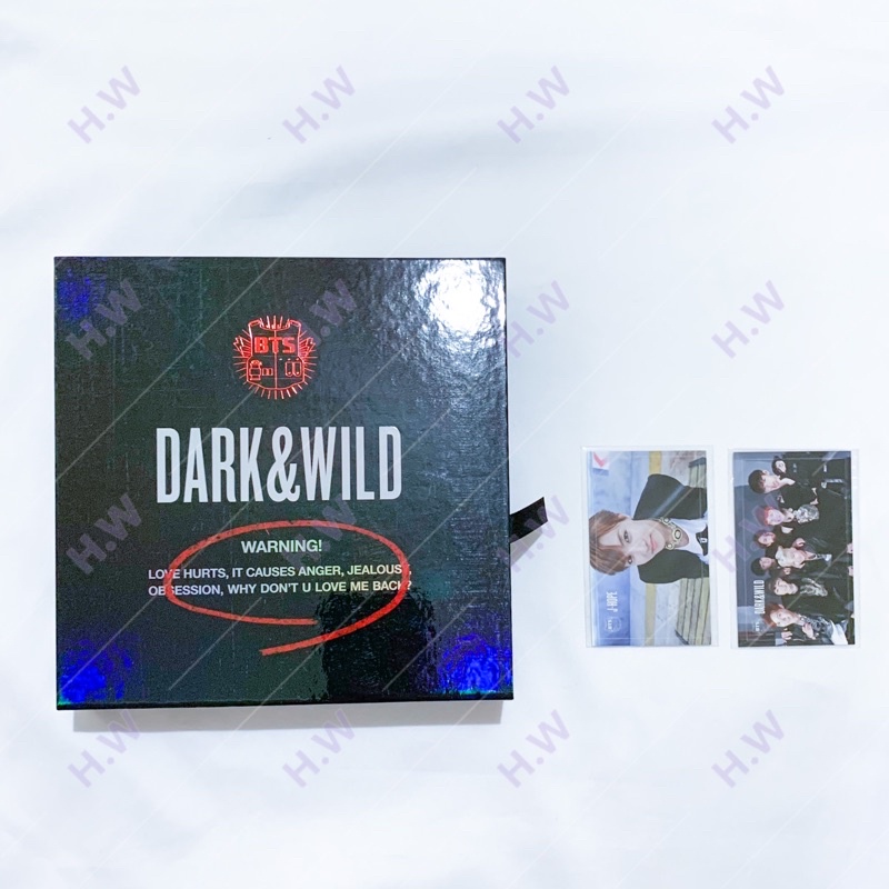 現貨💜BTS DARK & WILD 全專 專輯 小卡 JHOPE 號錫 團卡 防彈 防彈少年團
