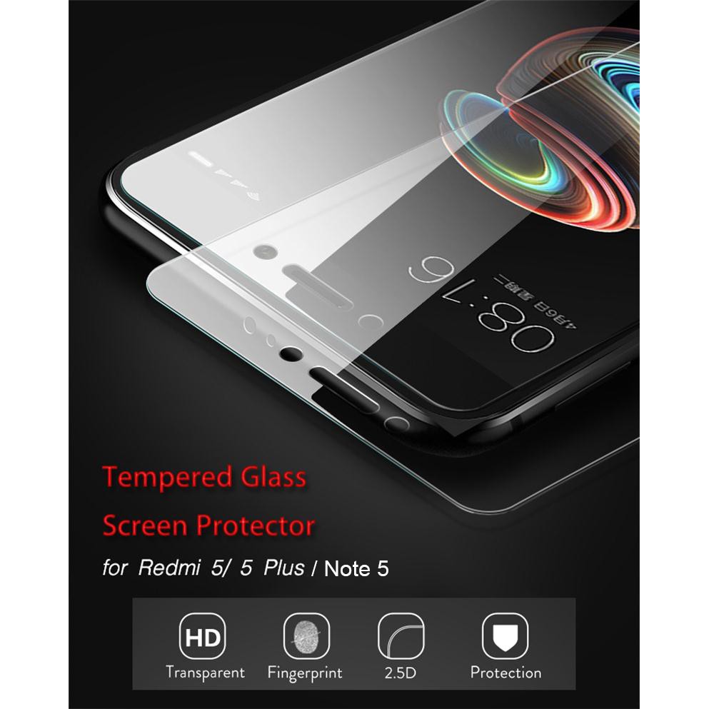 XIAOMI REDMI 小米紅米 Note 5 Pro 鋼化玻璃貼膜紅米 5 Plus 屏幕保護膜