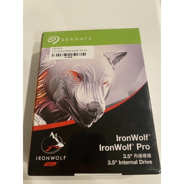 SEAGATE 希捷 那嘶狼 IronWolf Pro 18TB 3.5吋 7200轉 (ST18000NE000)