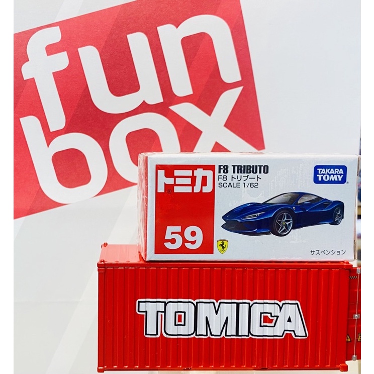 ★本季新車★Tomica 多美No.59 法拉利Ferrari F8 TRIBUTO(初回+一般)多美59 🉑️自取