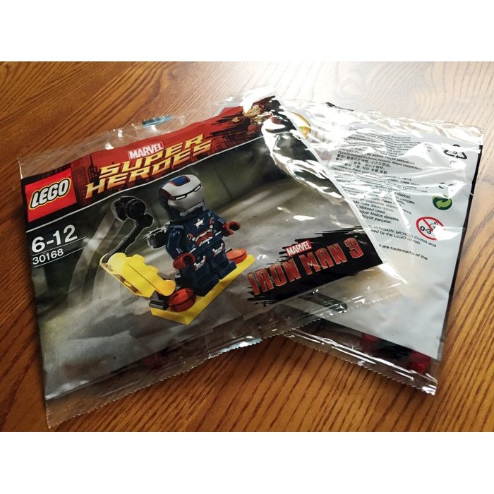 -南港97- 美版 絕版 樂高 LEGO 30168 超級英雄 Marvel 鋼鐵人 鋼鐵愛國者