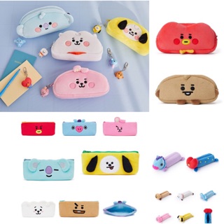 正版BT21鉛筆袋TATA SHOOKY RJ CHIMMY COOKY KOYA MANG SHOOKY BABY筆袋