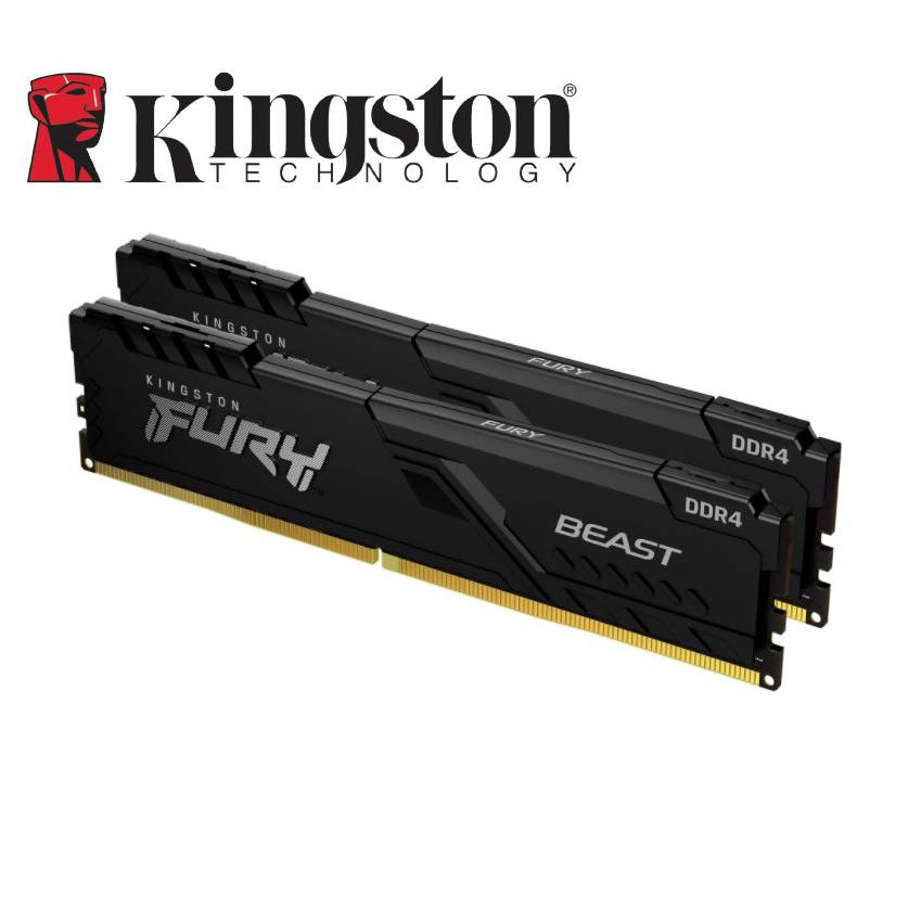 金士頓 Fury Beast(獸獵者)DDR4-3600-16GB(8G*2) 記憶體 現貨 廠商直送
