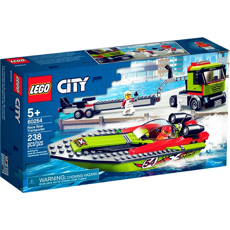LEGO 60254 賽艇運輸車