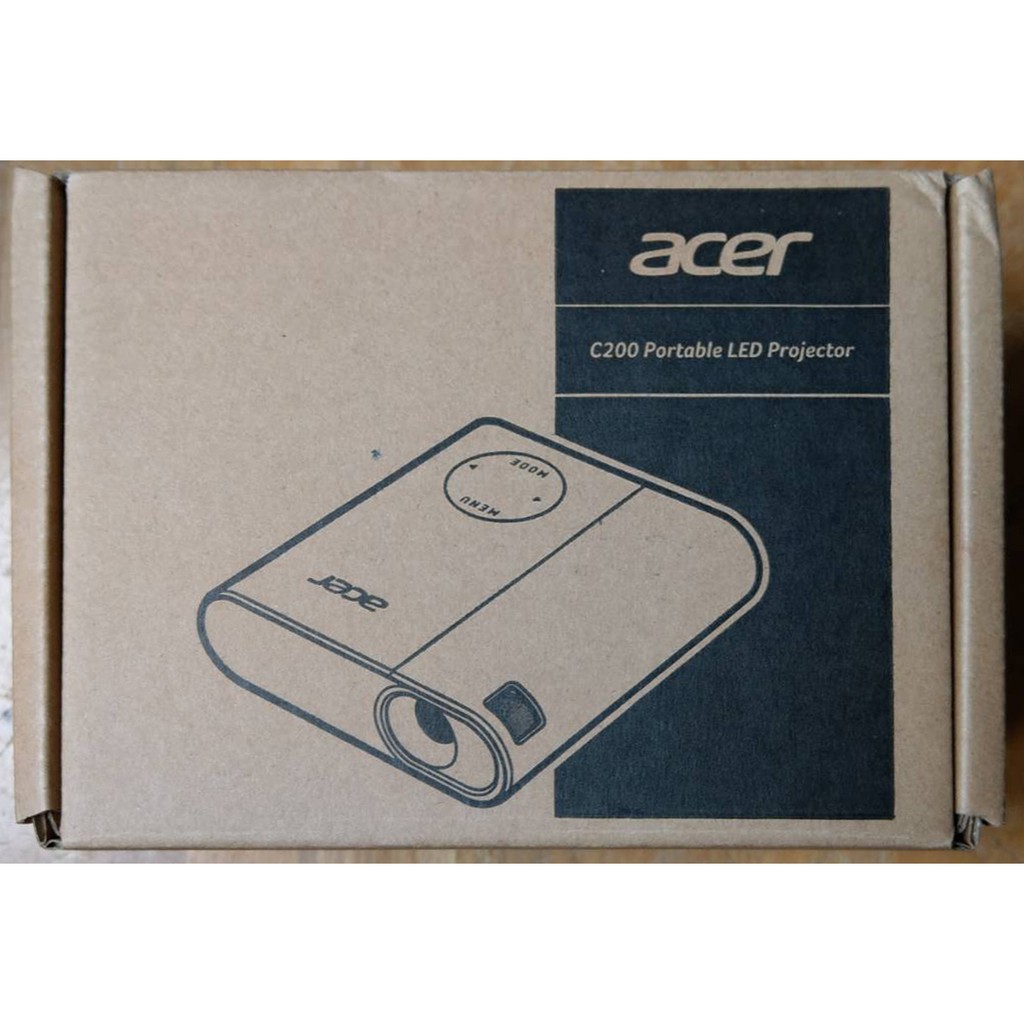 全新 ACER C200 行動電源微型LED投影機 《原廠公司貨》
