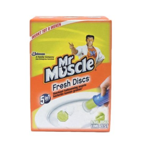 英國進口 Mr Muscle 馬桶清潔清香劑 / 凝膠( 5合1款: 檸檬 Lime Zest )