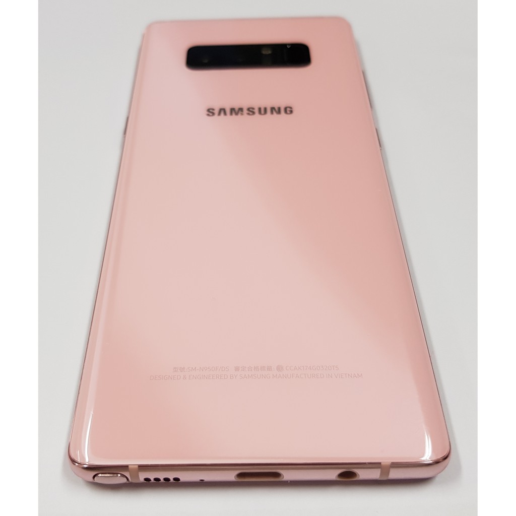 Note8三星Samsung Galaxy Note 8 64G星砂粉台版外觀漂亮