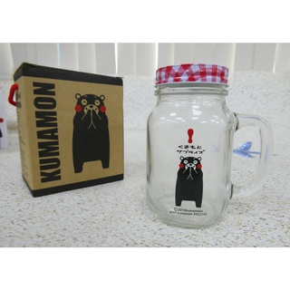 熊本熊 KUMAMON 玻璃杯罐(KMMGB-003) 600ml