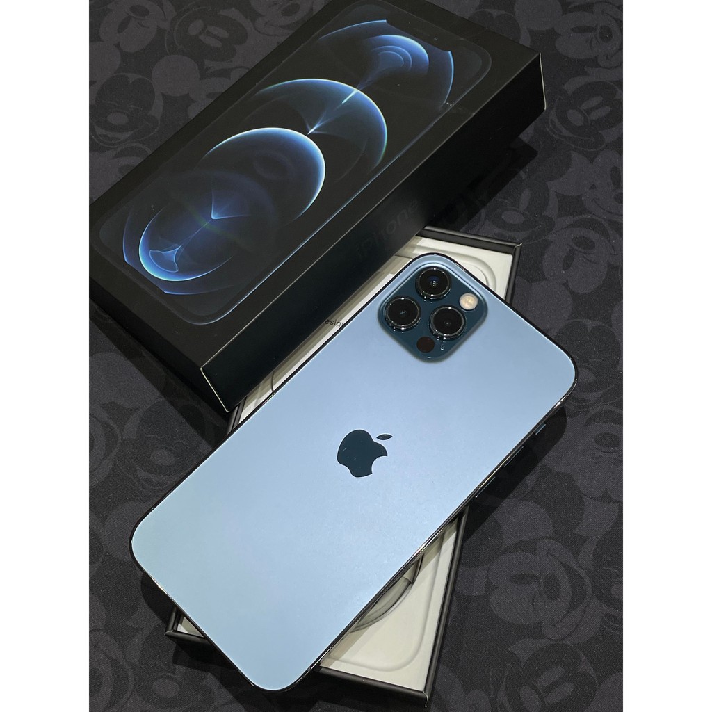 （保固內）iPhone 12 pro 太平洋藍 256G 外觀9.7成新 功能正常 電池健康度100%（編號12P14