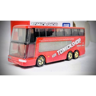 盒子完整 車子完美 多美小汽車 tomica shop 日本限定款 三菱 雙層 公車 巴士 Bus 多美小汽車模型車絕版