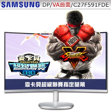 三星 Samsung C27F591FDE 27吋 曲面螢幕