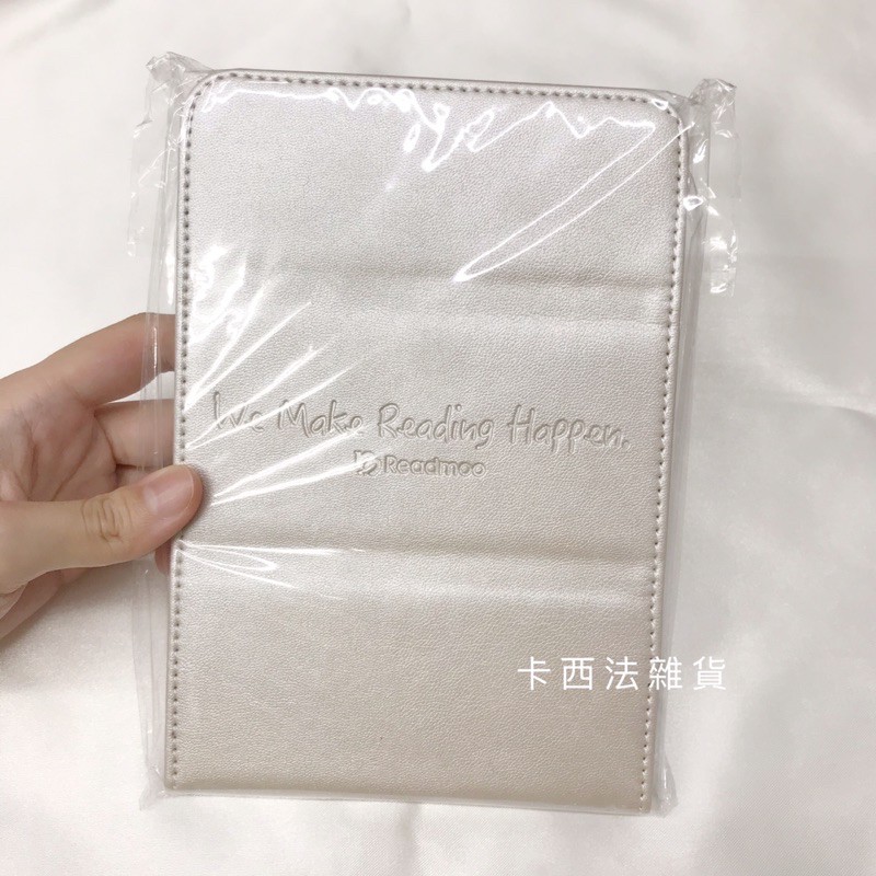 【全新品出清】Readmoo 讀墨 mooInk 6吋折疊保護皮套 珍珠白 (限定色) ･卡西法雜貨