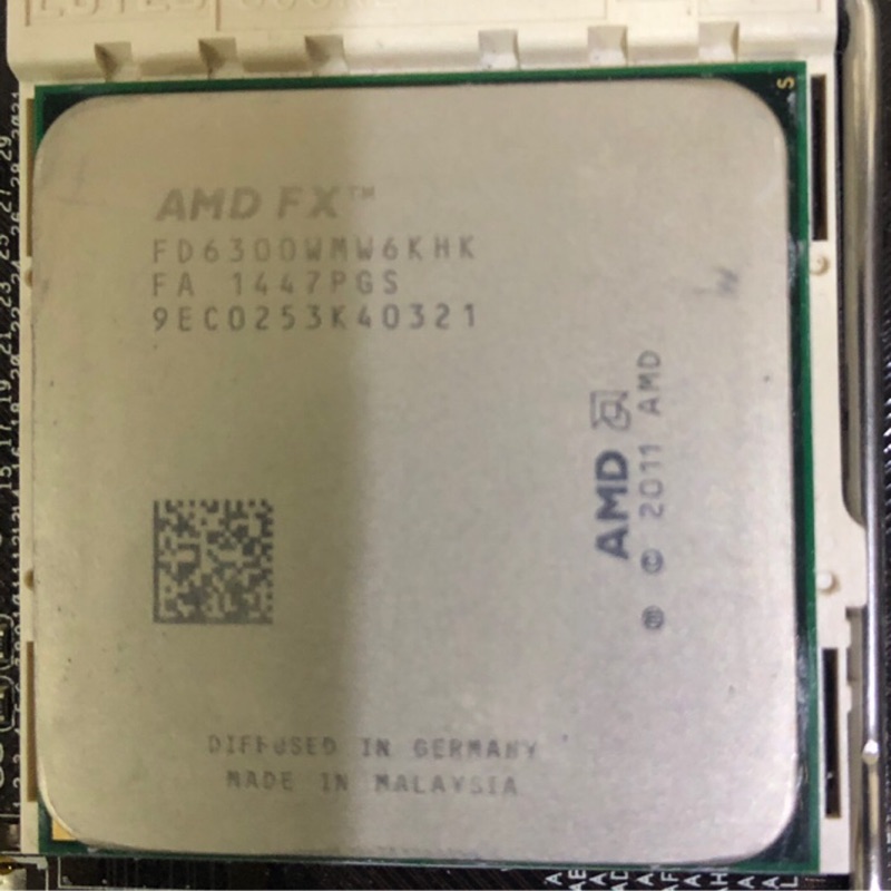 二手 良品 cpu AMD AM3+ 堆土機 FX-6300  處理器