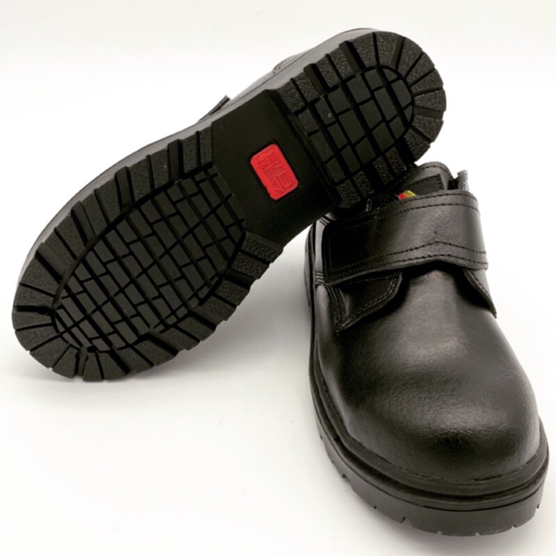 《凱爵修司》［6136] 真皮 耐酸鹼 安全鞋 鋼頭鞋 鋼板鞋 防穿刺氣墊鞋  工作鞋 R55406 帥門安全鞋 MIT