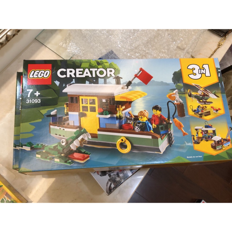 《快樂買》 lego 樂高 creator 31093 河邊船屋 正品 現貨