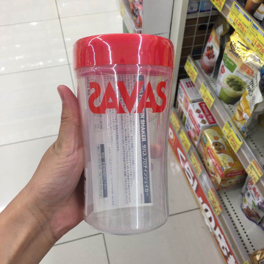 新品免運 拼郵日本明治savas乳清蛋白粉青汁酵素粉搖搖水杯子手搖杯500ml 蝦皮購物
