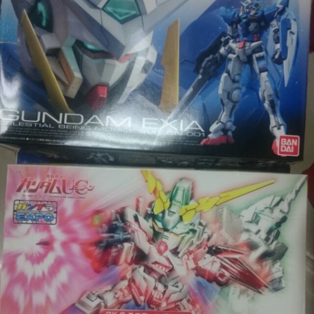 Rg exia and bb獨角獸 expo