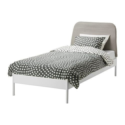 絕版品/北歐工業LOFT風格經典IKEA宜家DUKEN單人床框床架+luröy板條/灰色/二手八成新/特$3500