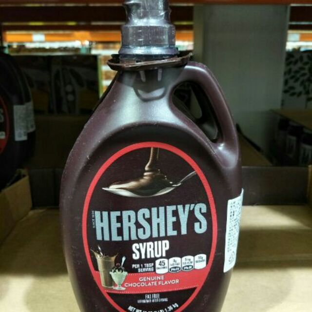 Hershey's 巧克力醬 1.36公斤 X 2入#399318#好市多代購#566#  醬 抹醬 果醬