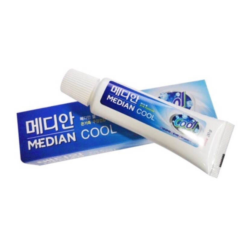 韓國 Median 極地冰鑽薄荷牙膏 20g（現貨供應）