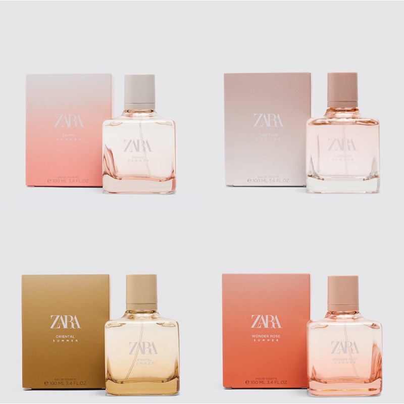 Zara 淡香水 女香 香氛 Zara香水 花香 Wonder Rose Tuberose Femme Oriental 蝦皮購物